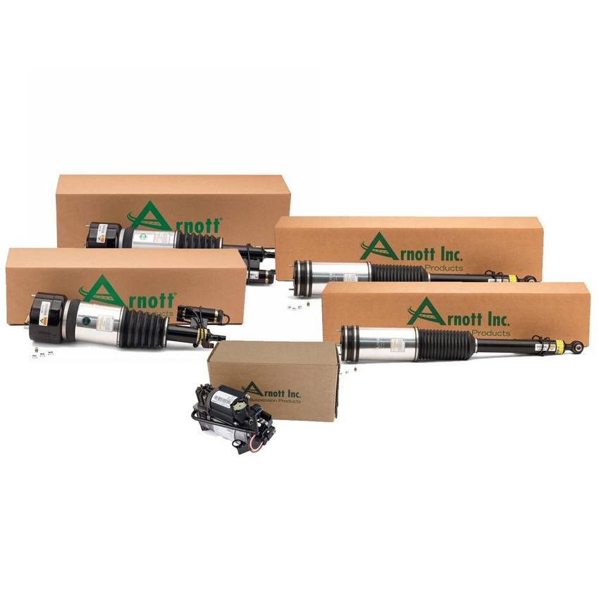 Mercedes Suspension Strut Assembly Kit - Front and Rear (with Airmatic) 220320501380 - Arnott 4001562KIT